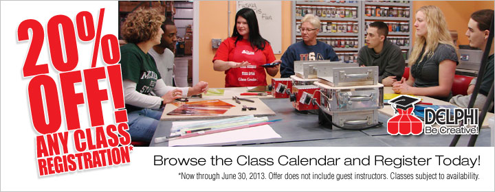 20% off Classes