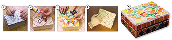 mosaics step by step