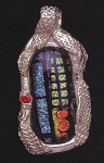 Dichroic and PMC Pendant