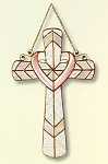 Iridized Cross