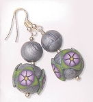 Polymer Clay Drop Earrings