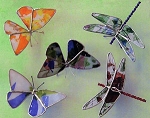 Butterfly and Dragonfly Suncatchers