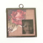Vintage Portrait Pendant
