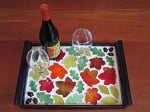Hot Glass Mosaic Serving Tray