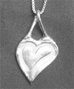 PMC Silver Jewelry Clay Pendant