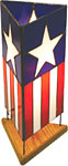 Patriotic Table Lantern