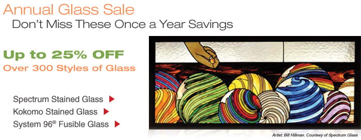 Annual Glass Sale