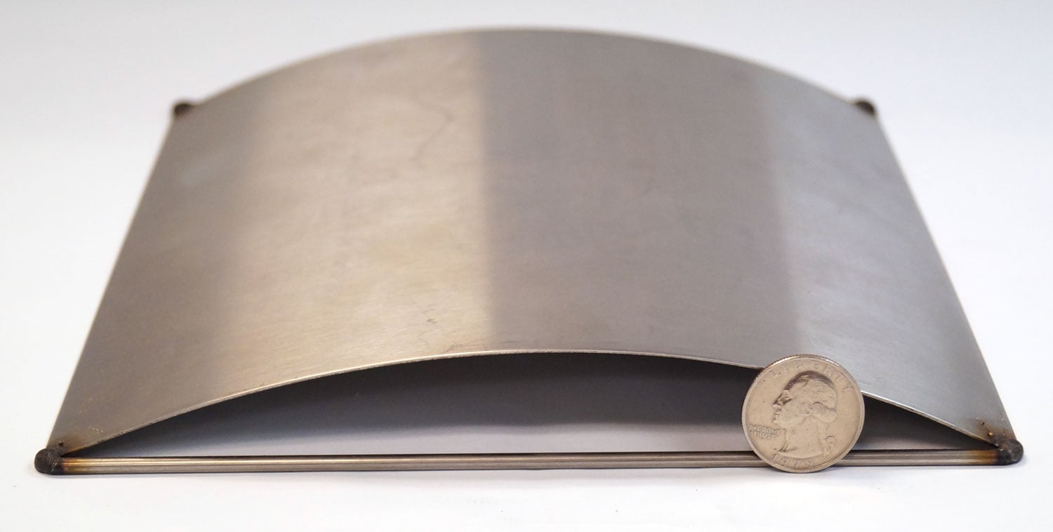 8\u0026quot; Stainless Steel Reversible Mold | Delphi Glass