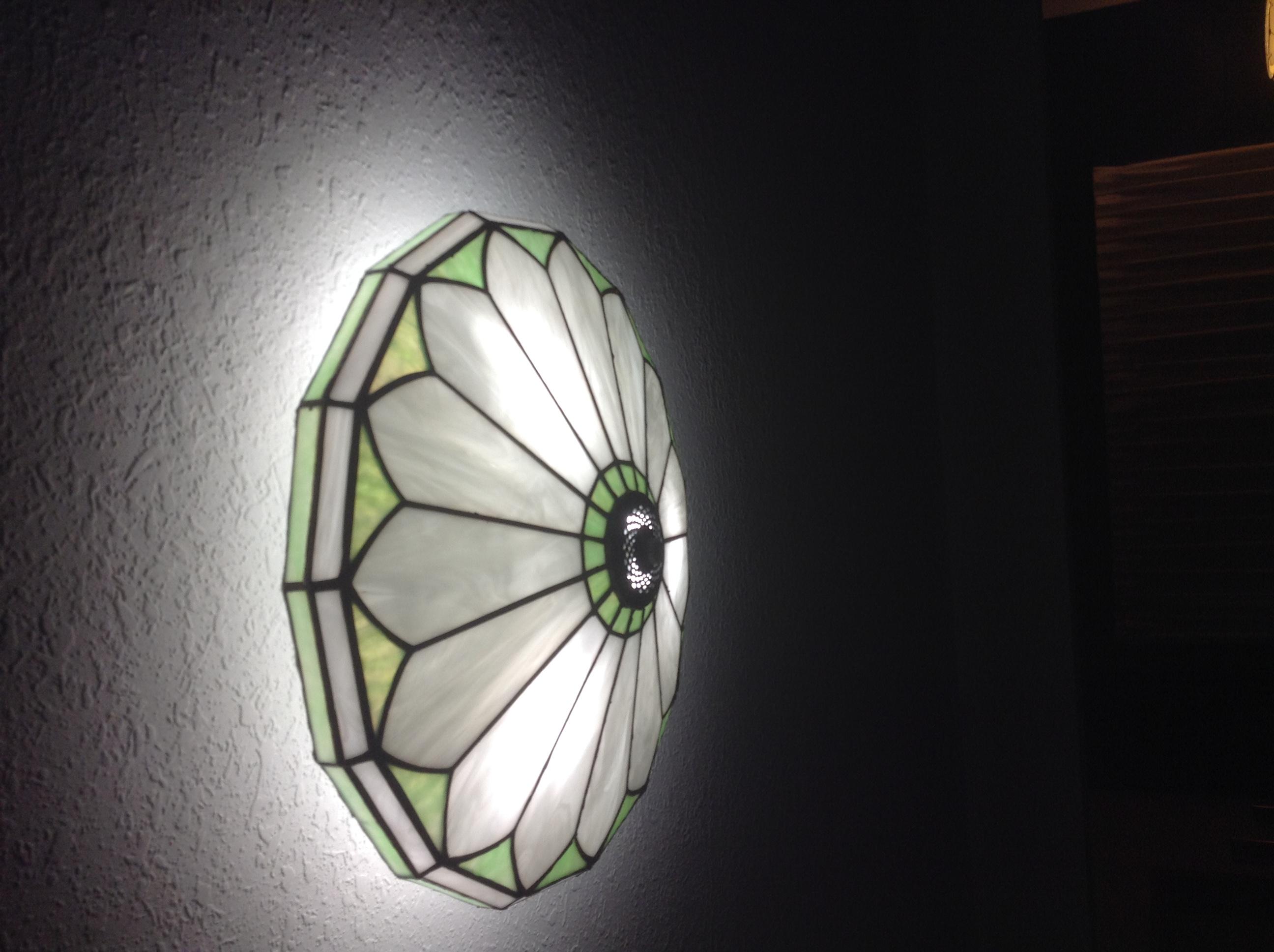 Overhead Lampshade - Delphi Artist Gallery