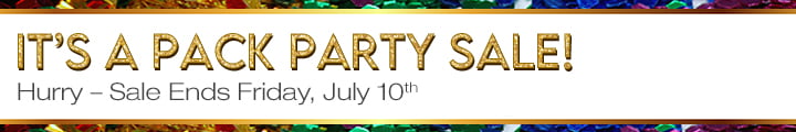 Glass Pack Party! - Ends Friday, July 10th