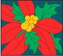 Poinsettia Panel