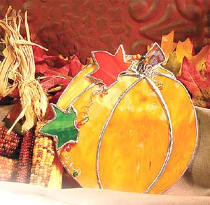 Pumpkin Suncatcher