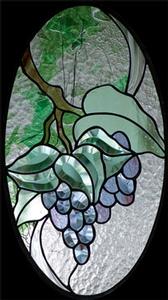 Grapes Beveled Panel