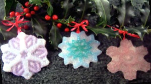 Sugar Fire Snowflakes