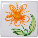 Botanical Fused Tile