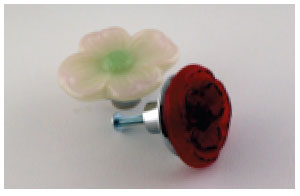 Floral Drawer Pulls