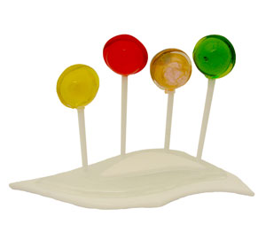 Lampworked Lollipops