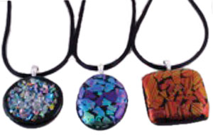 Dichro Frit and Shared Pendants