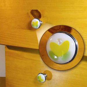 Yellow Tulip Drawer Pull