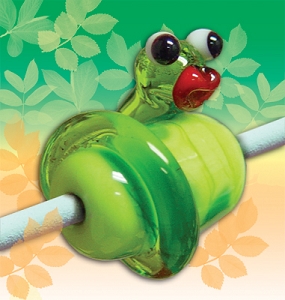 Wiggles Glass Bead