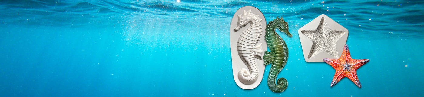 HOT DEAL Sea Life Casting Molds  Create Coastal Charm