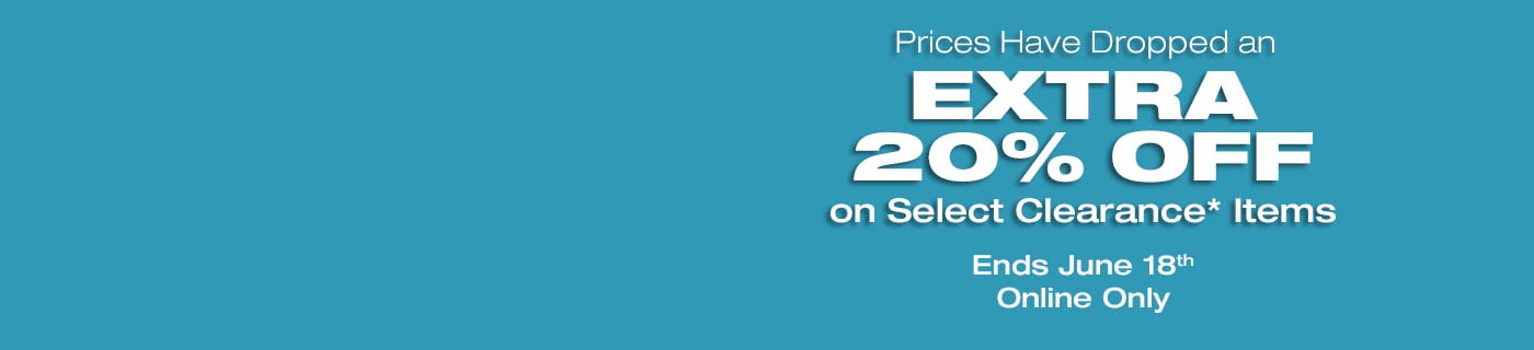 Web Exclusive Sale!  Ends Thursday June 18th