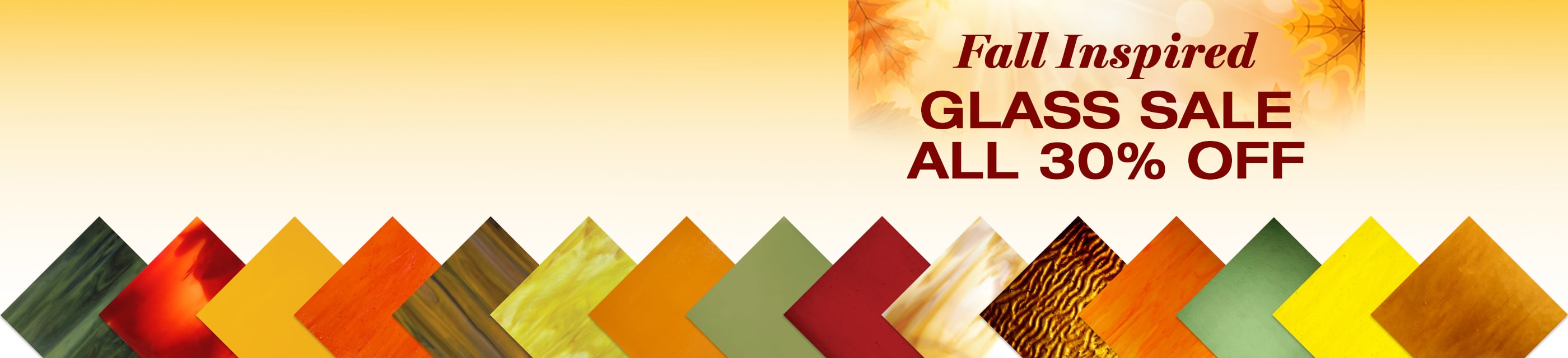 Hurry! Glass Sale Ends Friday