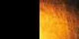16 x 20 Bullseye Black Opal Gold Iridized Thin - 90 COE
