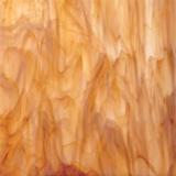 24 x 24 Oceanside White & Medium Amber Opal Streaky - 96 COE