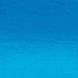 10 x 16 Bullseye Turquoise Blue Transparent Double Rolled - 90 COE