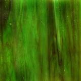 Wissmach Mystic Green with Brown and White Wispy