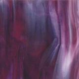 10 x 16 Bullseye Cranberry, Purple, White Streaky - 90 COE