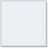 10 x 16 Bullseye Opaque White Thin - 90 COE