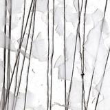 16 x 20 Bullseye White and Black On Clear Fracture-Streamer - 90 COE