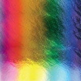 1/4 Sheet Rainbow 2 Plus On Thin Black - 90 COE