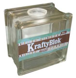Kraftyblok 5-1/2 Clear Glass Block