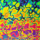 4 x 4 Rainbow Fusion on Thin Black - 90 COE