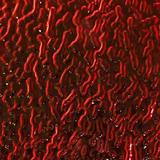 4 x 4 Candy Apple Red on Black Ripple - 96 COE