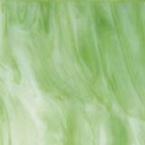 10 x 16 Bullseye White, Light Green Streaky - 90 COE