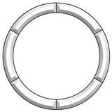 18 Delphi Superior Bevel Border