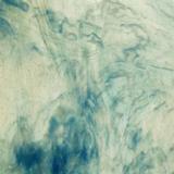 18 x 24 Youghiogheny Ice White and Sea Blue Opal Stipple