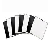 Wissmach Jeweler's Clear and Black Glass Pack - 96 COE