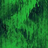 11 x 12 Oceanside Dark Green Transparent Waterglass