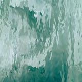 11 x 12 Oceanside Seafoam Green Transparent Waterglass
