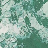 12 x 12 Oceanside Sea Green Transparent Artique - 96 COE