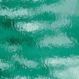 12 x 12 Oceanside Teal Green Transparent Rough Rolled