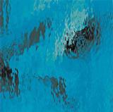 22 x 24 Oceanside Deep Aqua Transparent Waterglass