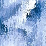 22 x 24 Oceanside Pale Blue Transparent Waterglass