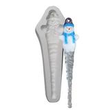 Snowman Icicle Ornament Casting Mold