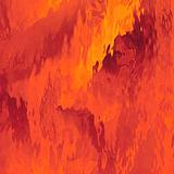 11 x 12 Oceanside Orange Transparent Waterglass